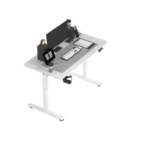 MSW Electric Standing Desk, 140 x 60 cm Steel Adjustable Height Desk, Quick Assembly, Ultra-Quiet Motor - V3-1460 - Toytexx MSW Electric Standing Desk, 140 x 60 cm Steel Adjustable Height Desk, Quick Assembly, Ultra-Quiet Motor - V3-1460 - Toytexx